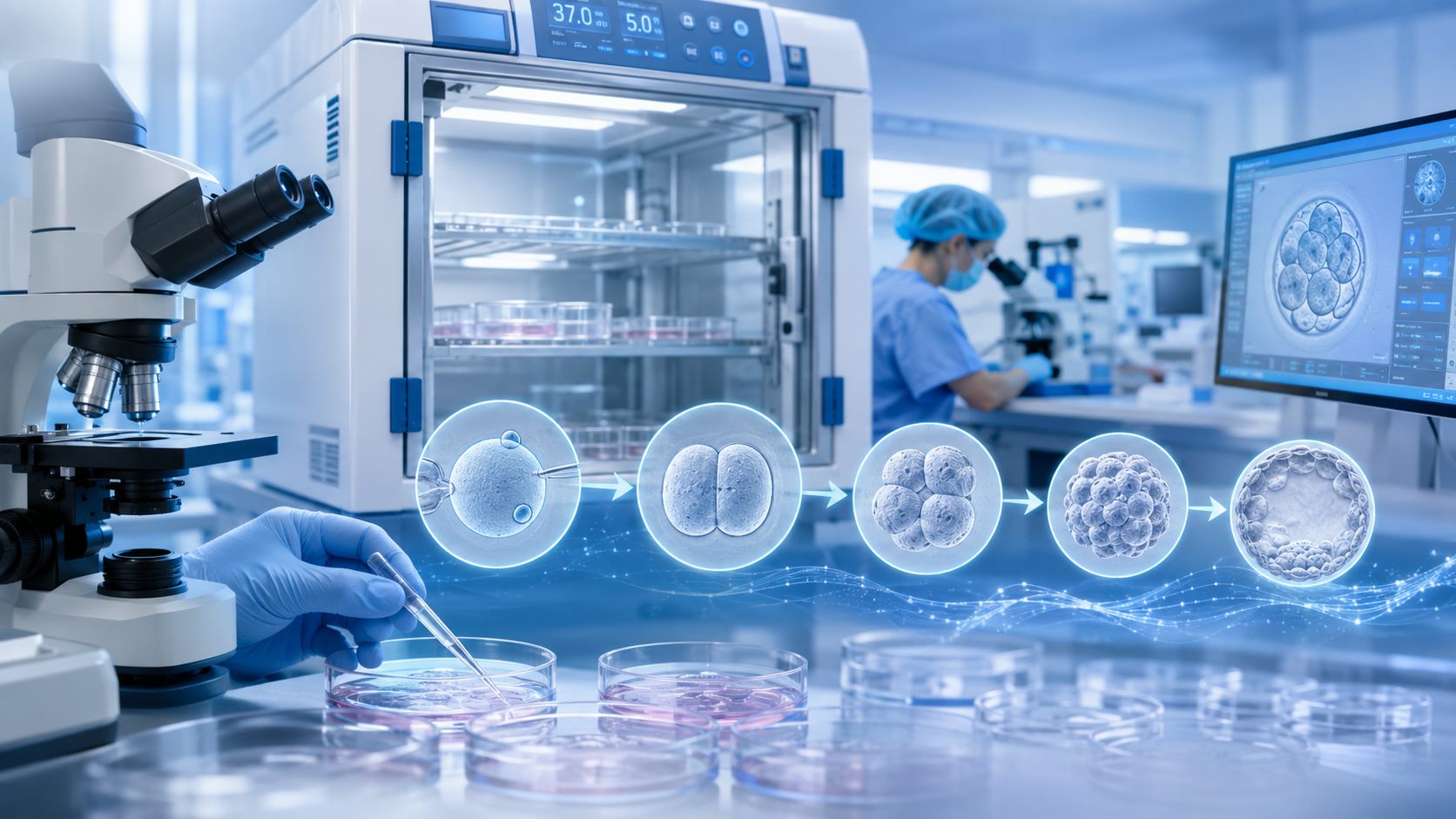 The Role of the Embryo Culture Laboratory in IVF: From Fertilization to Blastocyst Culture